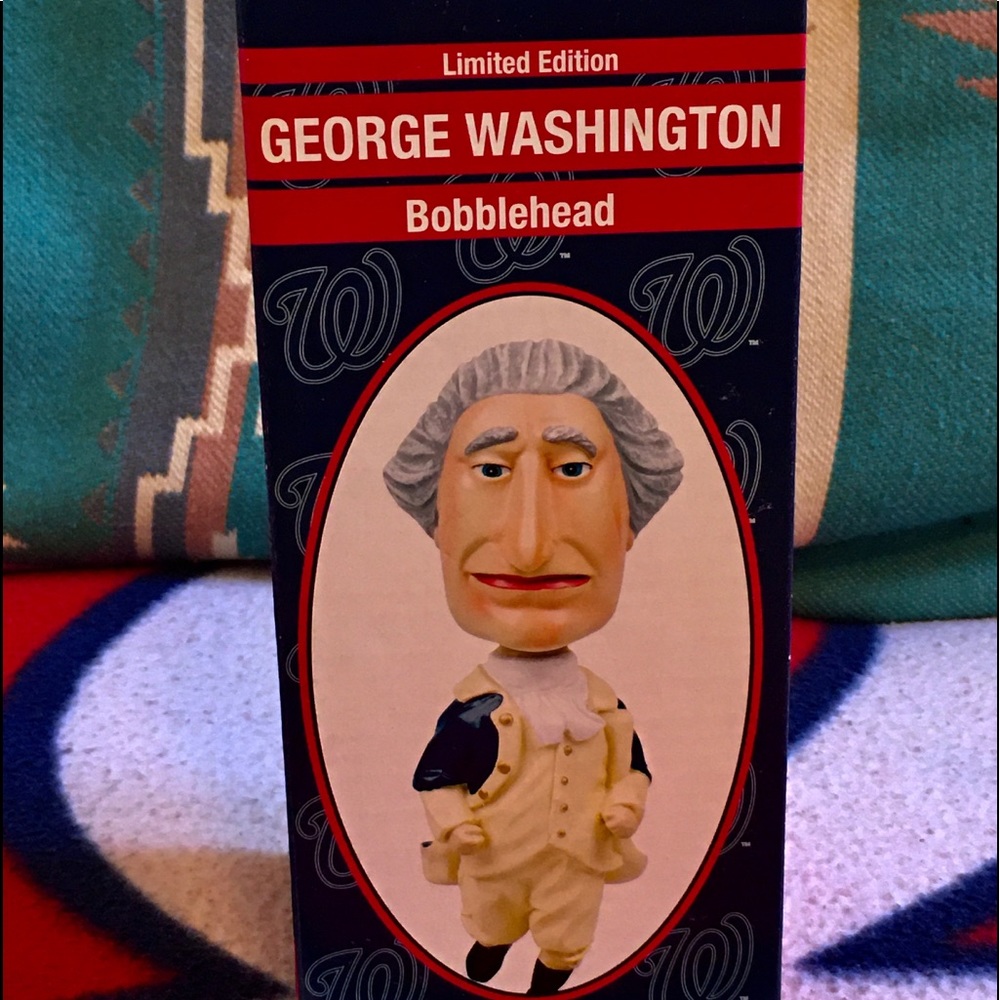 George Washington RACING PRESIDENT Bobblehead - Picture 7 of 12